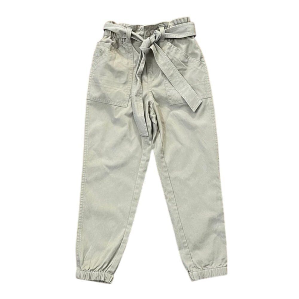 Polo Ralph Lauren Khaki Jogger Pants Girls Size 6 Casual Preppy